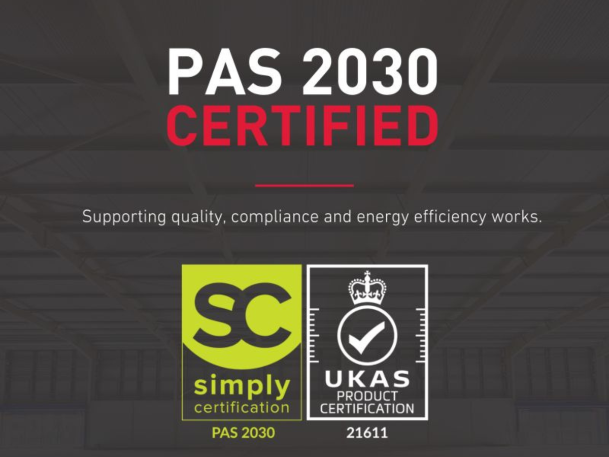 New certification: PAS 2030