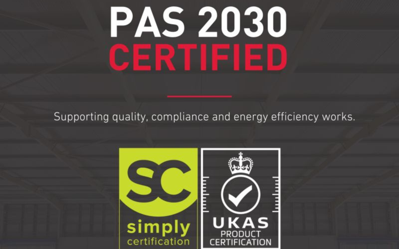 New certification: PAS 2030