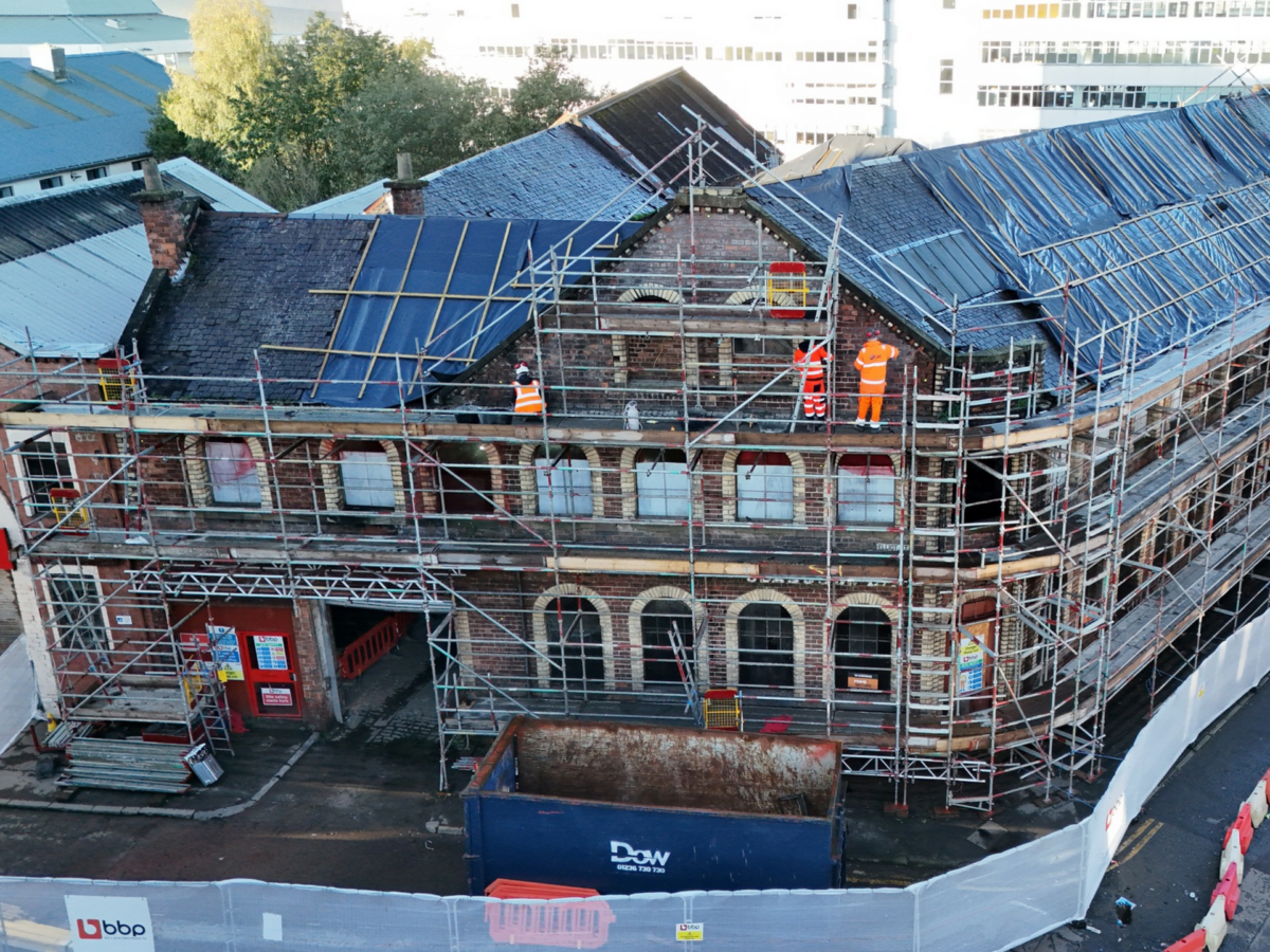 Project Update – Old Saw Works, Glasgow